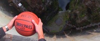 Woah: Watch the physics behind this crazy basketball trick